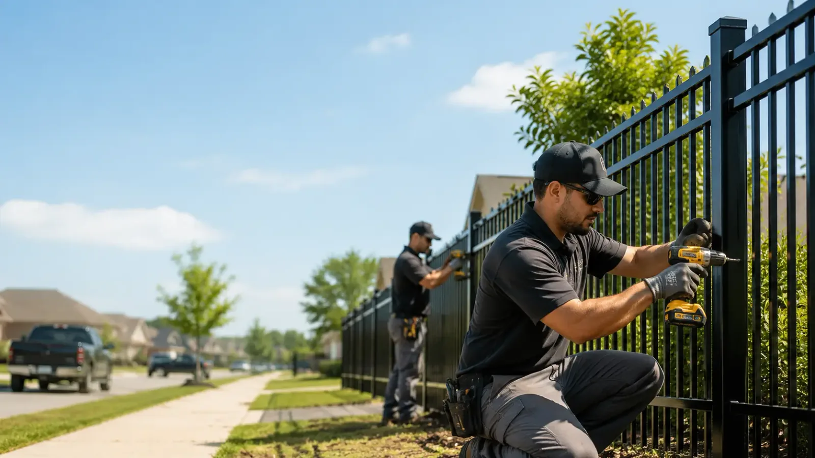 Metal Fence Installation in Woodland, MS